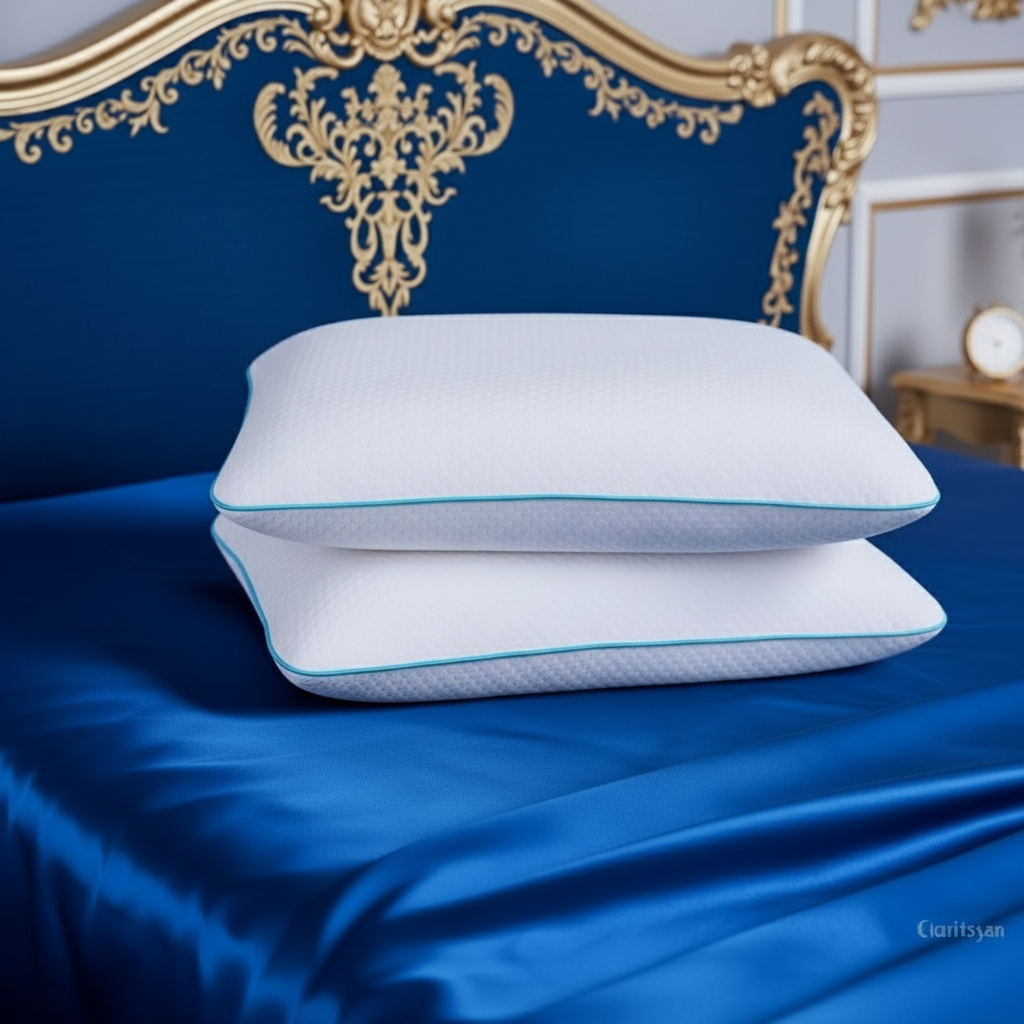2 Adet Dr.SleepWell Premium Visco Memory Foam Hafızalı Boyun ve Uyku Destekleyici Yastık