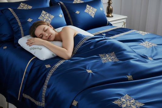 2 Adet Dr.SleepWell Konturlu Premium Bambu Hafızalı Visco Yastık