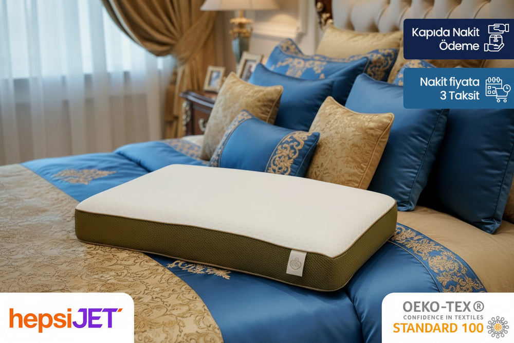 YEDEK KILIF; Premium AirFile Klimalı Ortopedik Yastık