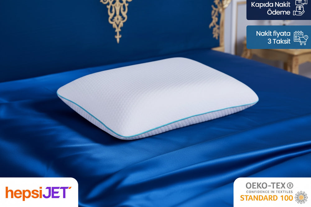 Dr.SleepWell Premium Visco Memory Foam Hafızalı Boyun ve Uyku Destekleyici Yastık