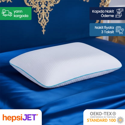 Dr.SleepWell Premium Visco Memory Foam Hafızalı Boyun ve Uyku Destekleyici Yastık