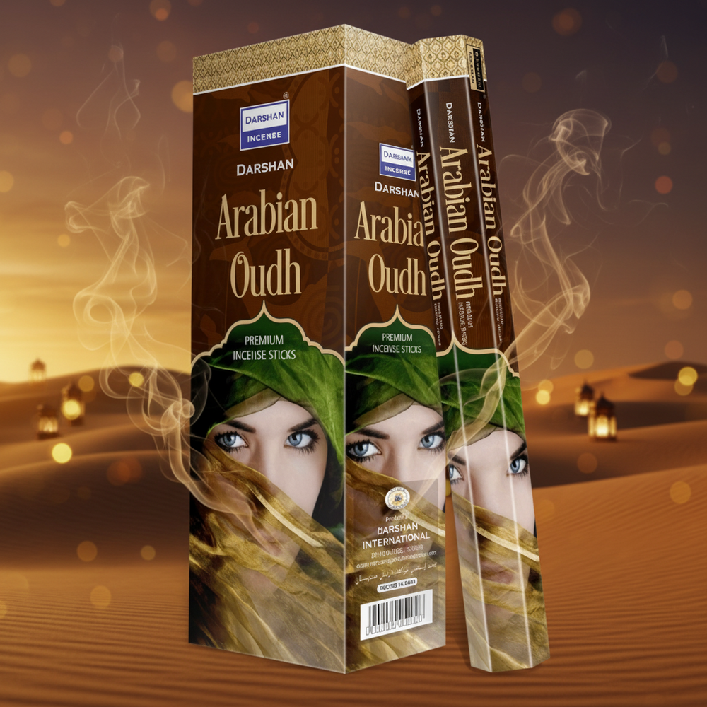 El Yapımı Arabian Oudh Tütsü – Doğanın Saf Ferahlığı / 20 Adet Çubuk